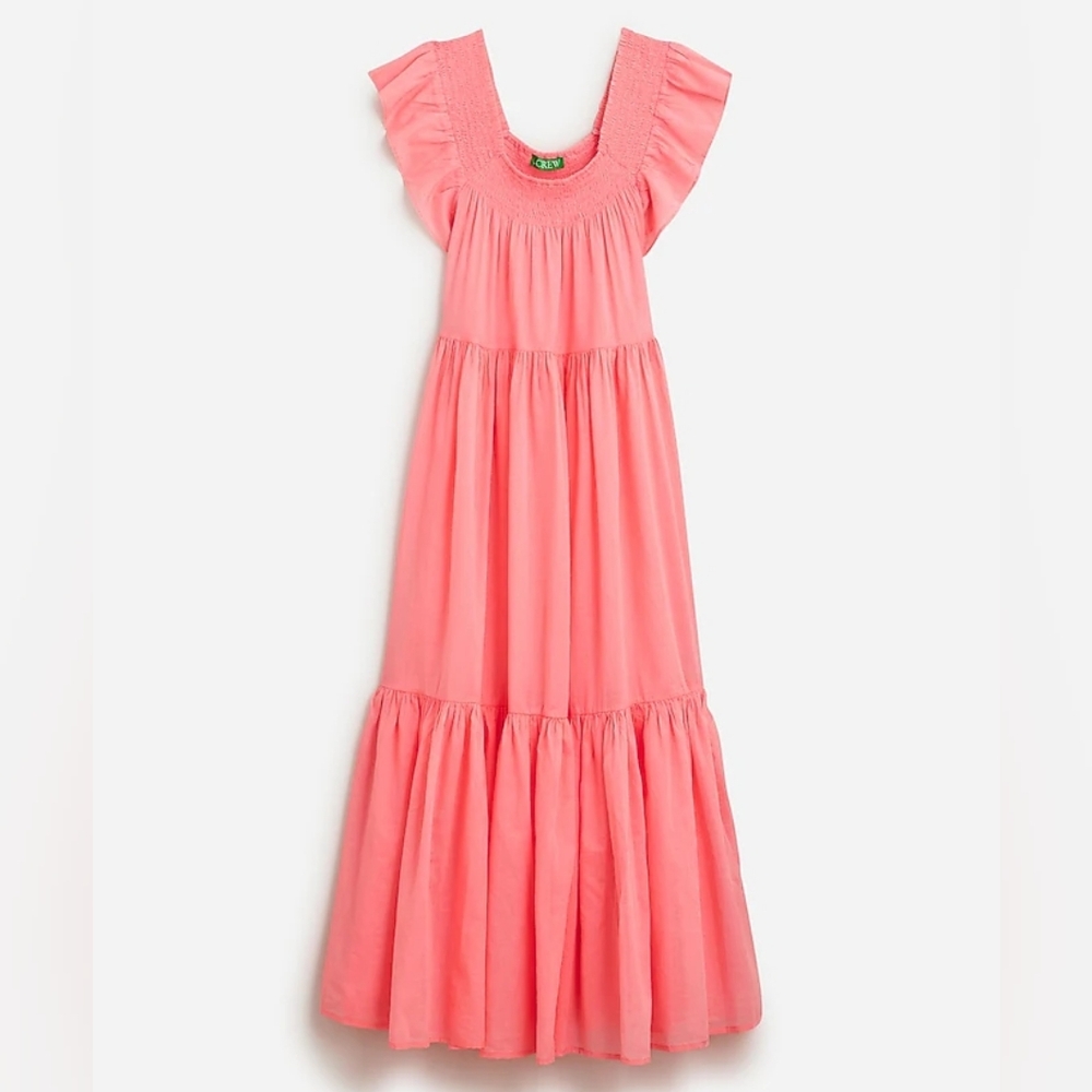 NWT J. Crew‎ Flutter-sleeve cover-up dress